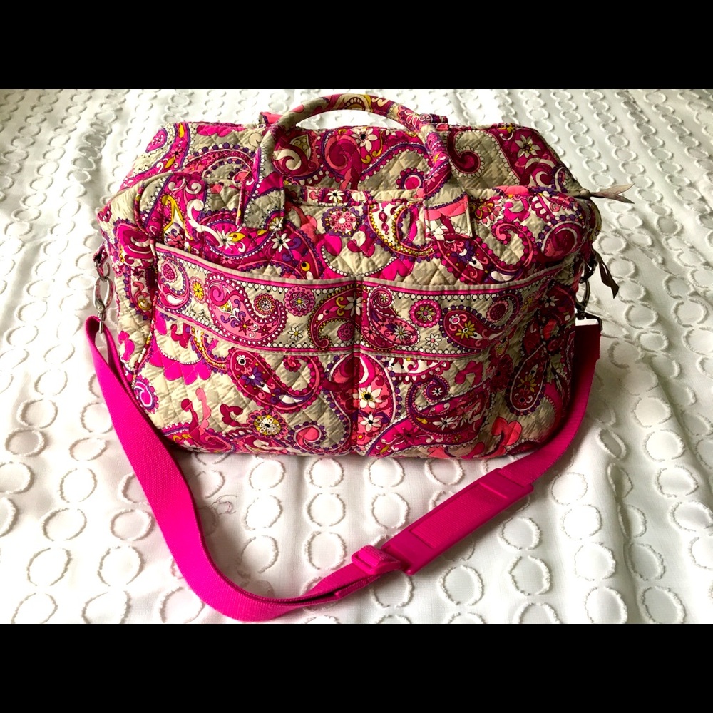 Vera Bradley Quilted Weekender Travel Bag - Picture 3 of 9